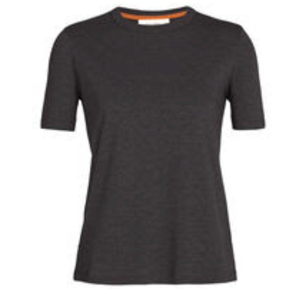 Icebreaker - Women's Tencel Cotton Short Sleeve T-Shirt - Moonsoon (grey) - XL